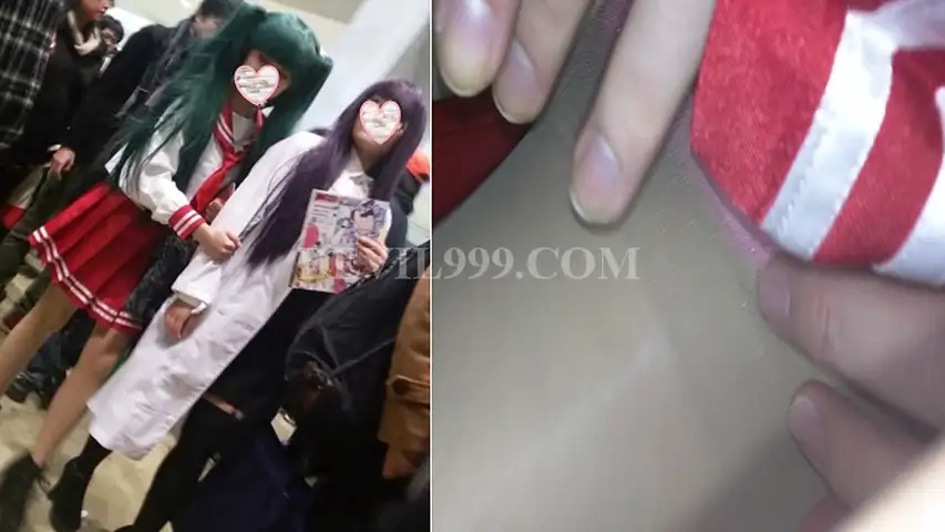 C～Kあたりの初心者レイヤーのお尻揉みまくり！！