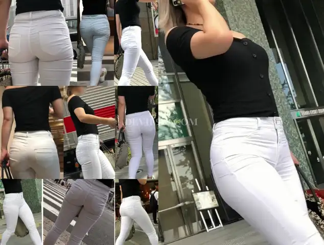 街撮No.86【前編】圧倒的な美尻＆美脚のS字ラインのメリハリが素晴らしいお姉さんです。