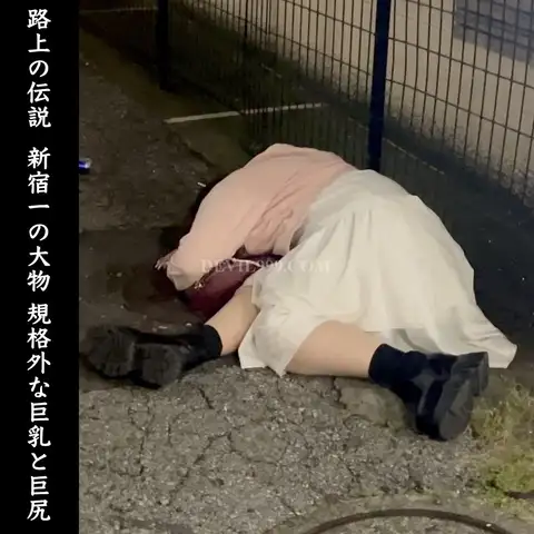 路上の伝説 新宿No.１ 大物ぽっちゃりギャル Z世代の母性に包まれる安心感 規格外な巨乳と巨尻
