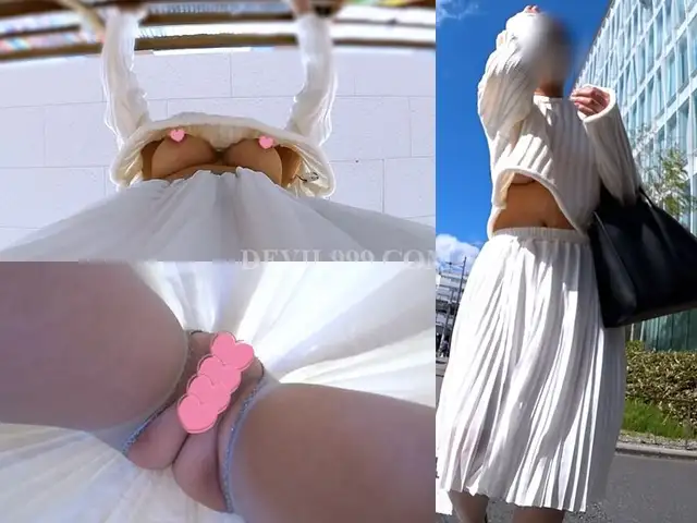 【Sの中の秘密】ノーブラ巨乳とつるつる秘所☆フェミニンお姉さんの禁断の裏側！