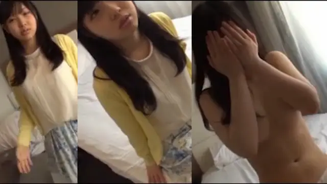 萌え系女子大生とハメ撮りセックス