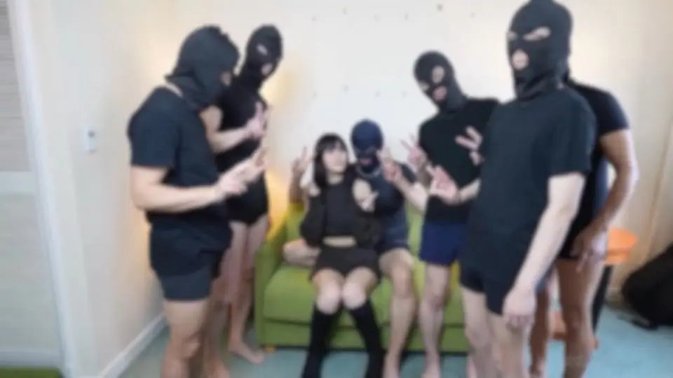 3日間！半額！！【顔出し】【7P】6人衆の連続ピストンで膣痙攣、、『隠しきれない快楽』SSS級の美裸体へお口、乳、尻、中出し、盛り沢山の9射精