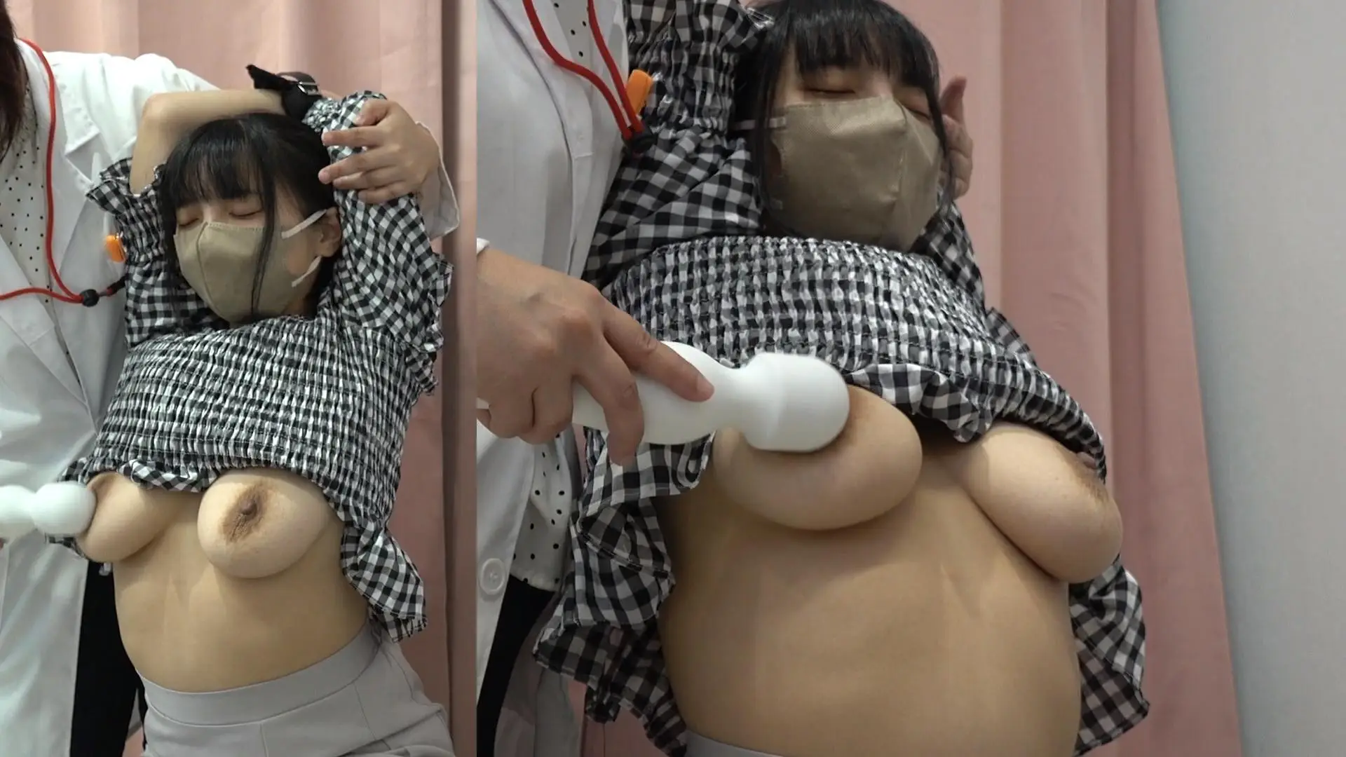 【女医の診察vol.22】懐柔される爆乳垂れパイ美女の再診:葛原美優【前編】